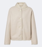 Yves Salomon Reversible shearling-trimmed leather jacket