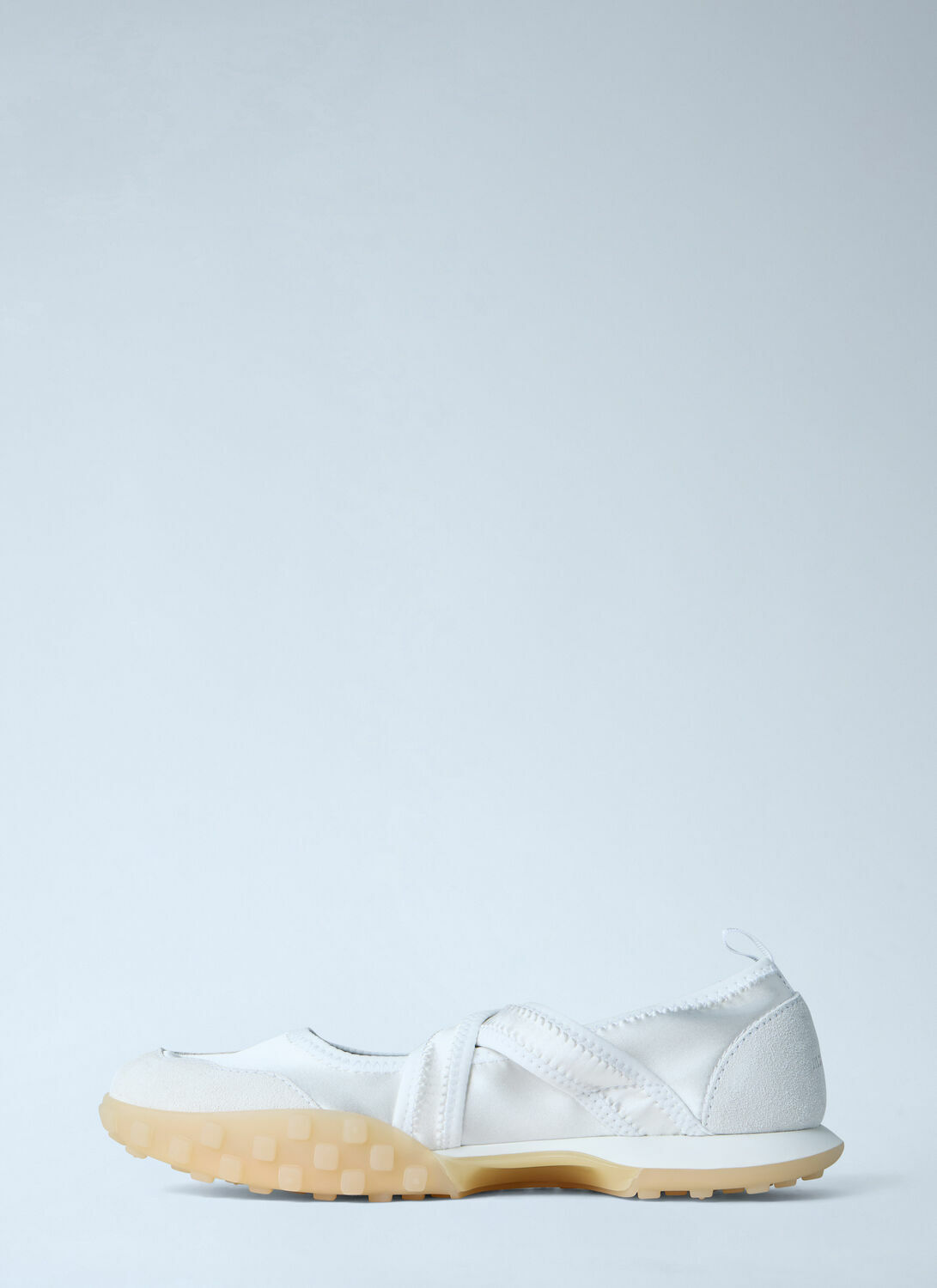Jil Sander Satin Strap Slip-On Shoes