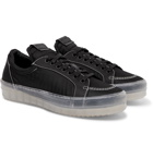 Rhude - V1 Leather-Trimmed Nylon Sneakers - Black