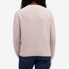 Maison Kitsuné Women's Dressed Fox Jumper in Light Pink