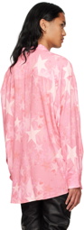 Magliano Pink Night Star Twisted Shirt