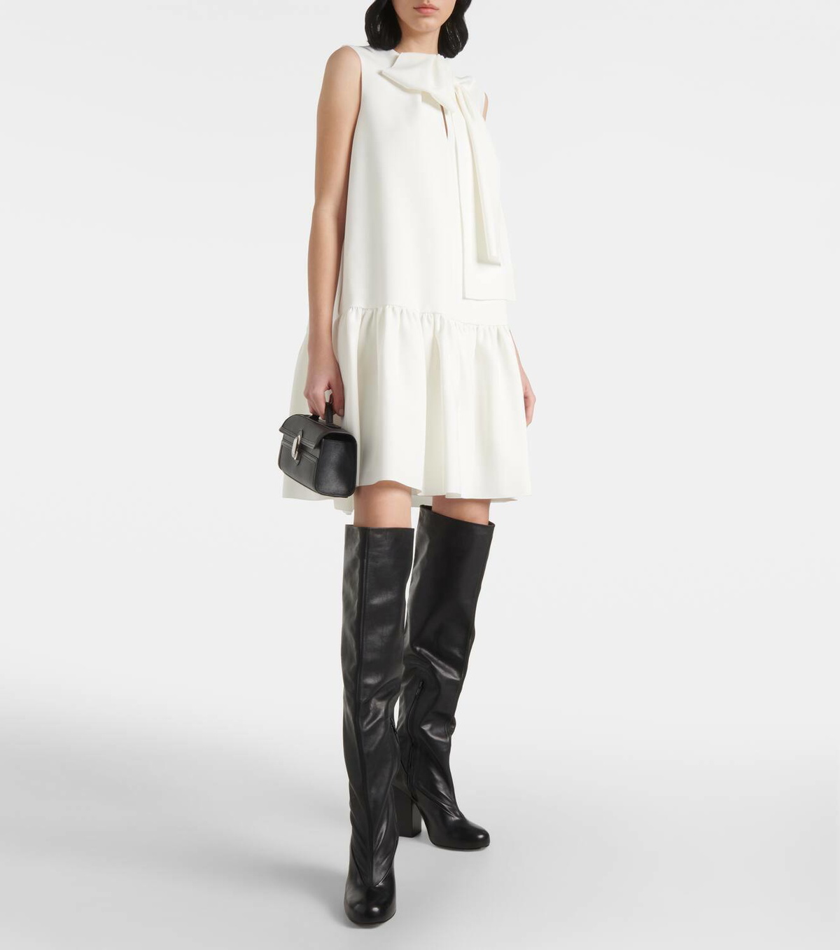 ROKSANDA ワンピース Bridal Petra bow-detail minidress883395 Roksanda Bridal Petra bow-detail minidress Roksanda