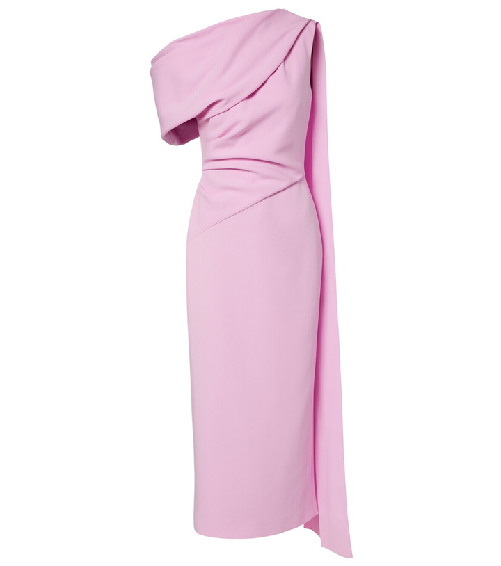 Photo: Roksanda Maite caped midi dress