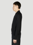 Lemaire - Convertible Collar Cardigan in Black