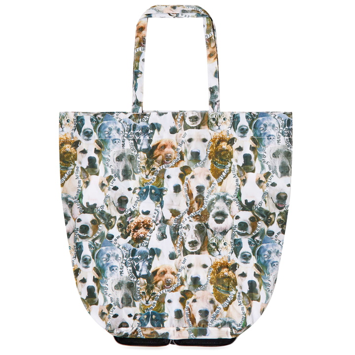 Photo: Martine Rose Women's Dog Print Tote in Black/Mrs Cats/Dogs