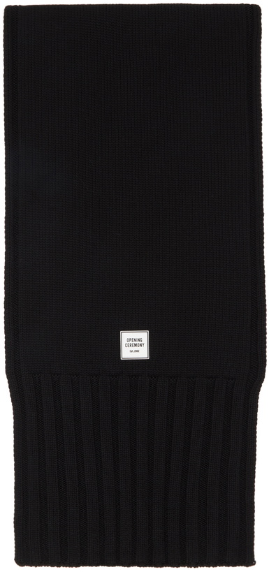 Photo: Opening Ceremony Black Box Logo Scarf