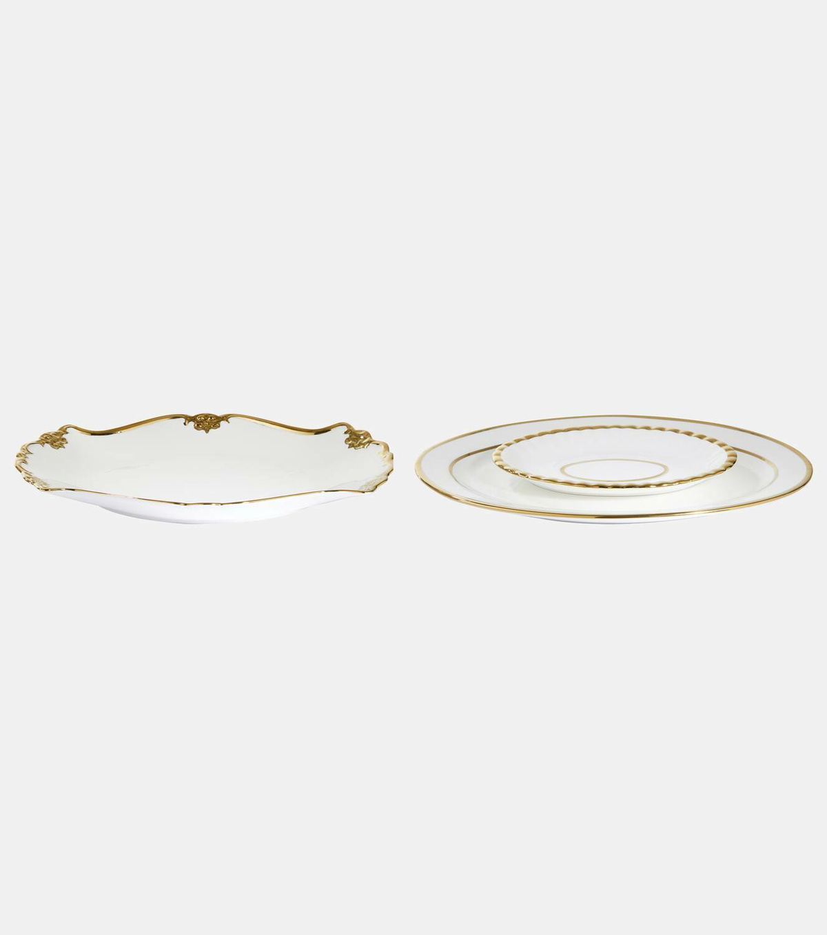 Polspotten Golden Finds serving set by Jan Wolleswinkel