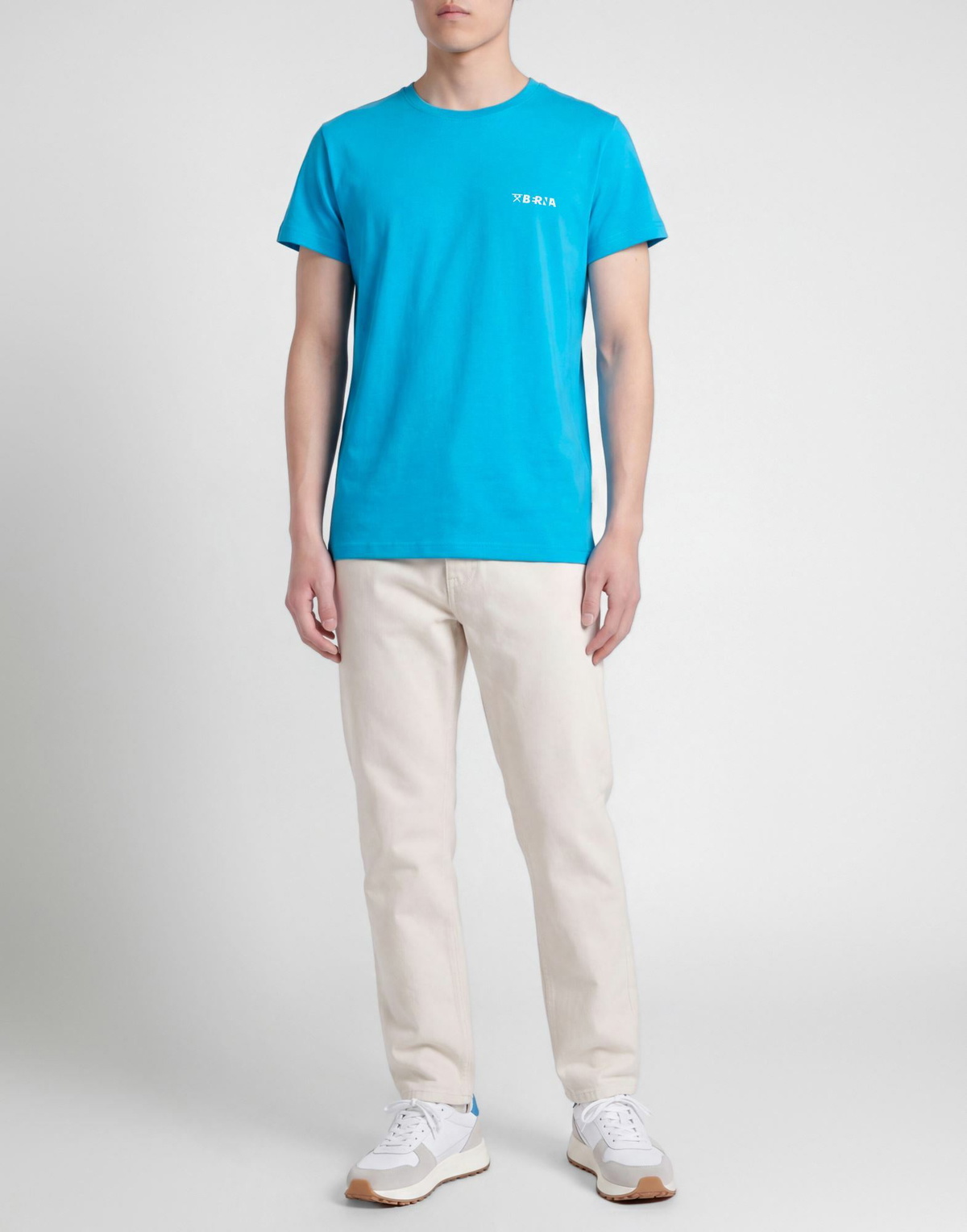 Berna Mens T-shirt Azure
