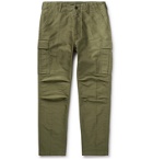 TOM FORD - Slim-Fit Cotton Cargo Trousers - Green