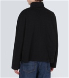 Our Legacy Shrunken cotton zip-up sweater
