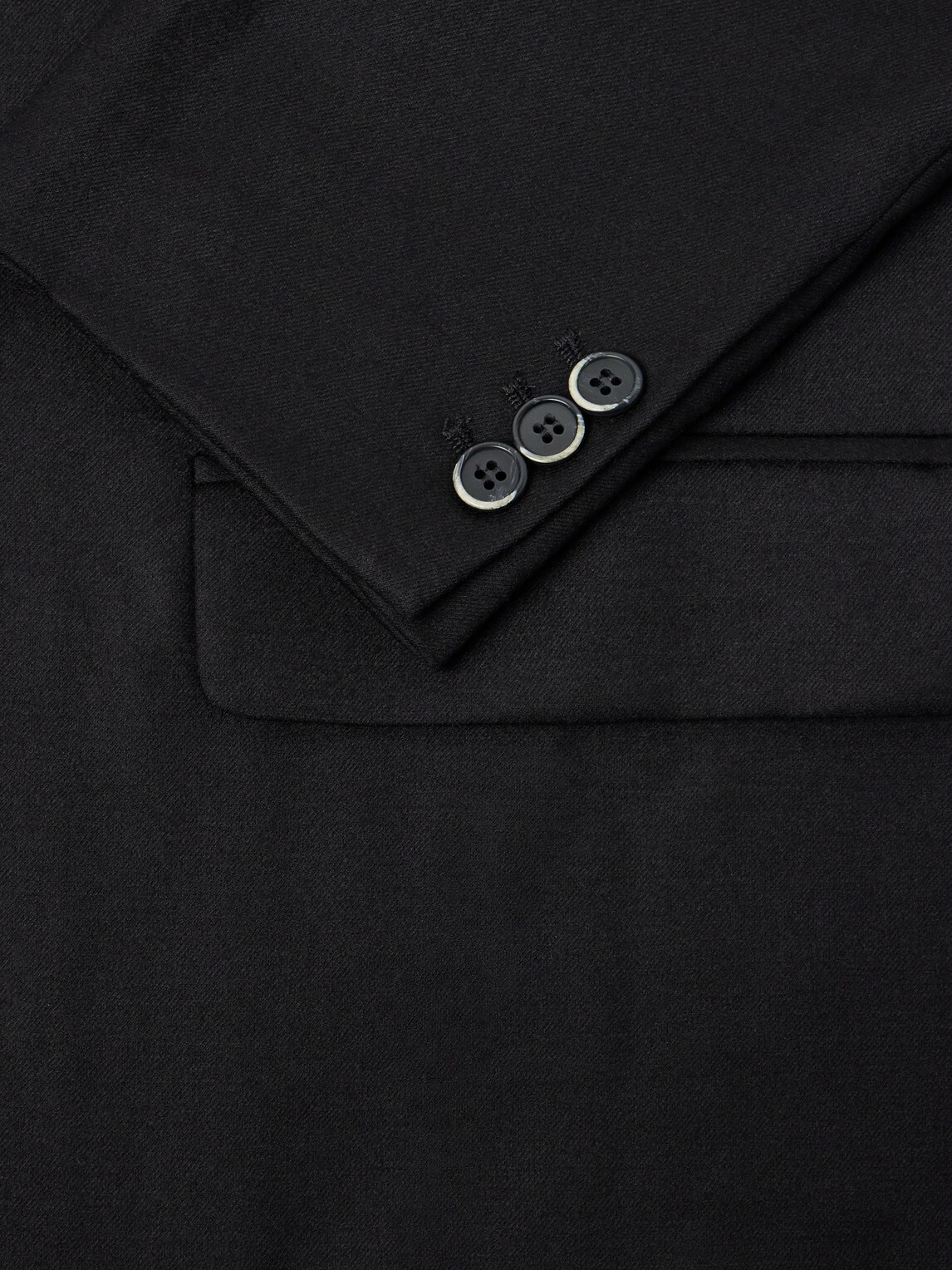Barena - Twill Wool-Blend Blazer - Black