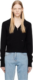 LOW CLASSIC Black Sailor Sweater