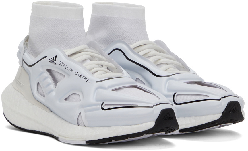 adidas by Stella McCartney White Ultraboost 22 Sneakers adidas by Stella  McCartney