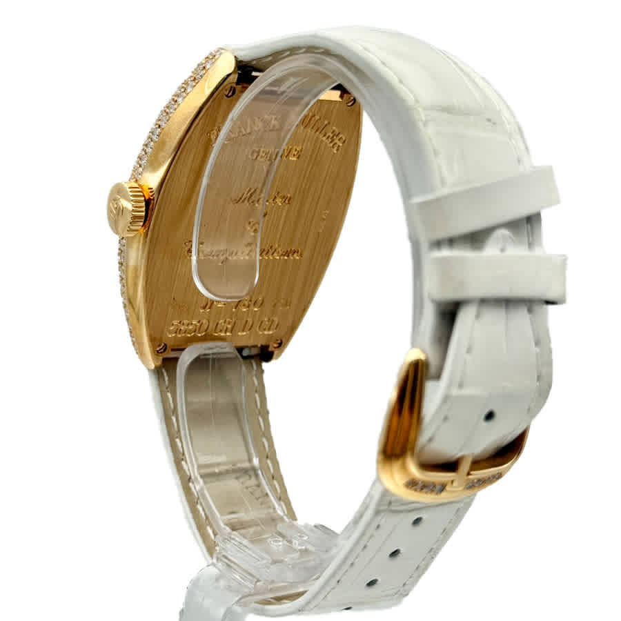 Franck Muller Cintree Curvex Automatic Diamond Ladies Watch 5850 CH D CD-WHT