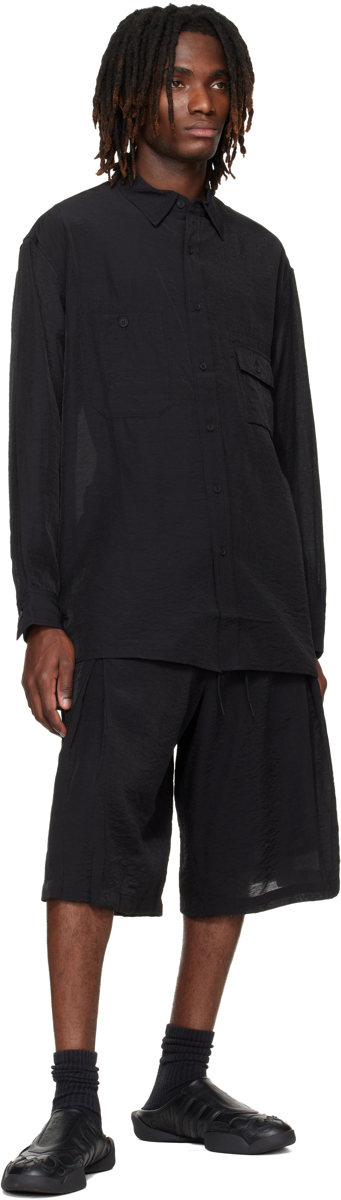Y-3 Black Long Sleeve Shirt