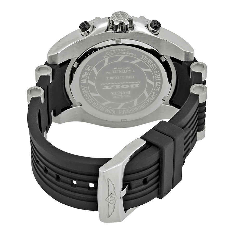 Invicta Bolt Chronograph Black Dial Mens Watch 25523