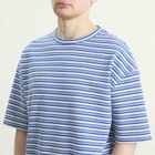 A.P.C. Men's Ray Jacquard Stripe T-Shirt in Blue/White
