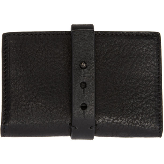 Photo: Isabel Benenato Black Small Leather Wallet