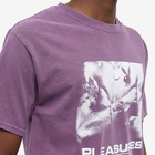 Pleasures Men's Tough Washed T-Shirt in Purple