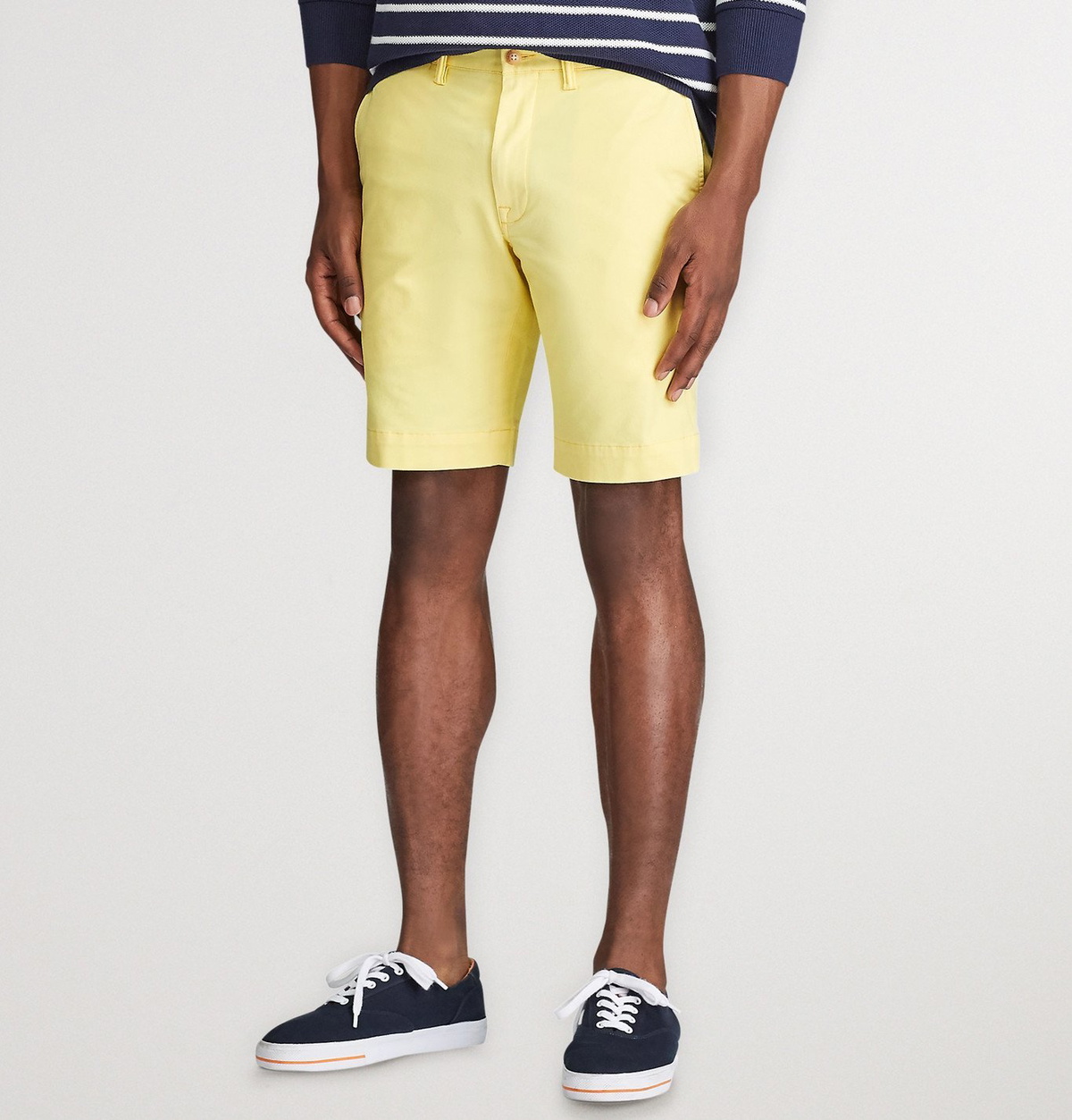 Polo Ralph Lauren Bedford Stretch Cotton Twill Shorts Yellow Polo Ralph Lauren