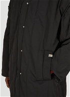 Quilted Padded Coat in Black