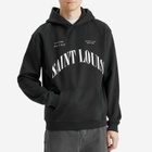 Club 1984 Men's Friends & Family Hoodie in Washed Black