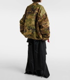 Vetements Camouflage bomber jacket