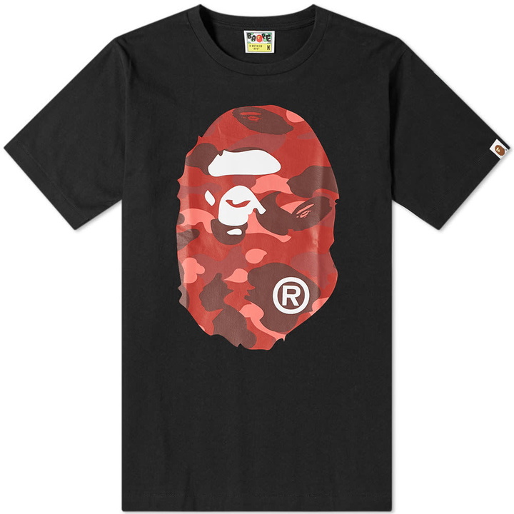 Photo: A Bathing Ape Colour Camo Big Ape Head Tee