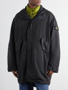 Stone Island - Hooded Layered Garment-Dyed Shell-TC Parka - Gray