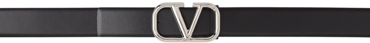 Photo: Valentino Garavani Black VLogo Belt