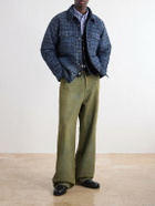 RRL - Holland Checked Denim Jacket - Blue