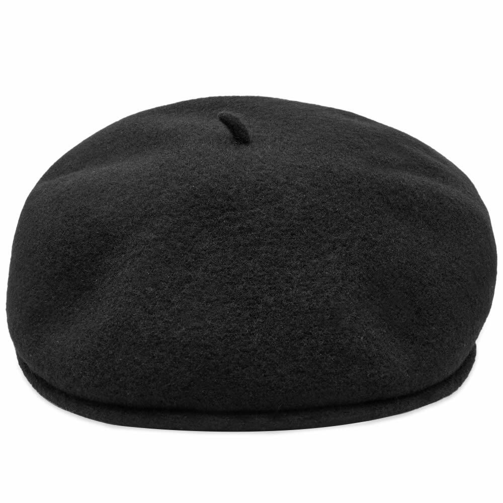 Marine Serre Women's Embroidered Moon Beret in Black Marine Serre