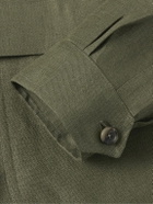 De Petrillo - Linen Jacket - Green