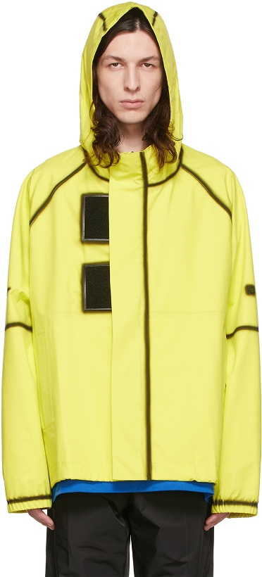Photo: Givenchy Yellow Nylon Jacket