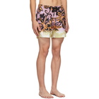 Dries Van Noten Purple Floral Swimsuit