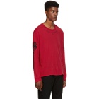 Adaptation Red Cotton Cashmere Palm Tree T-Shirt