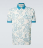 Etro Roma paisley cotton polo shirt