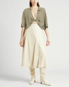 Semicouture Womens Top Military in Green
