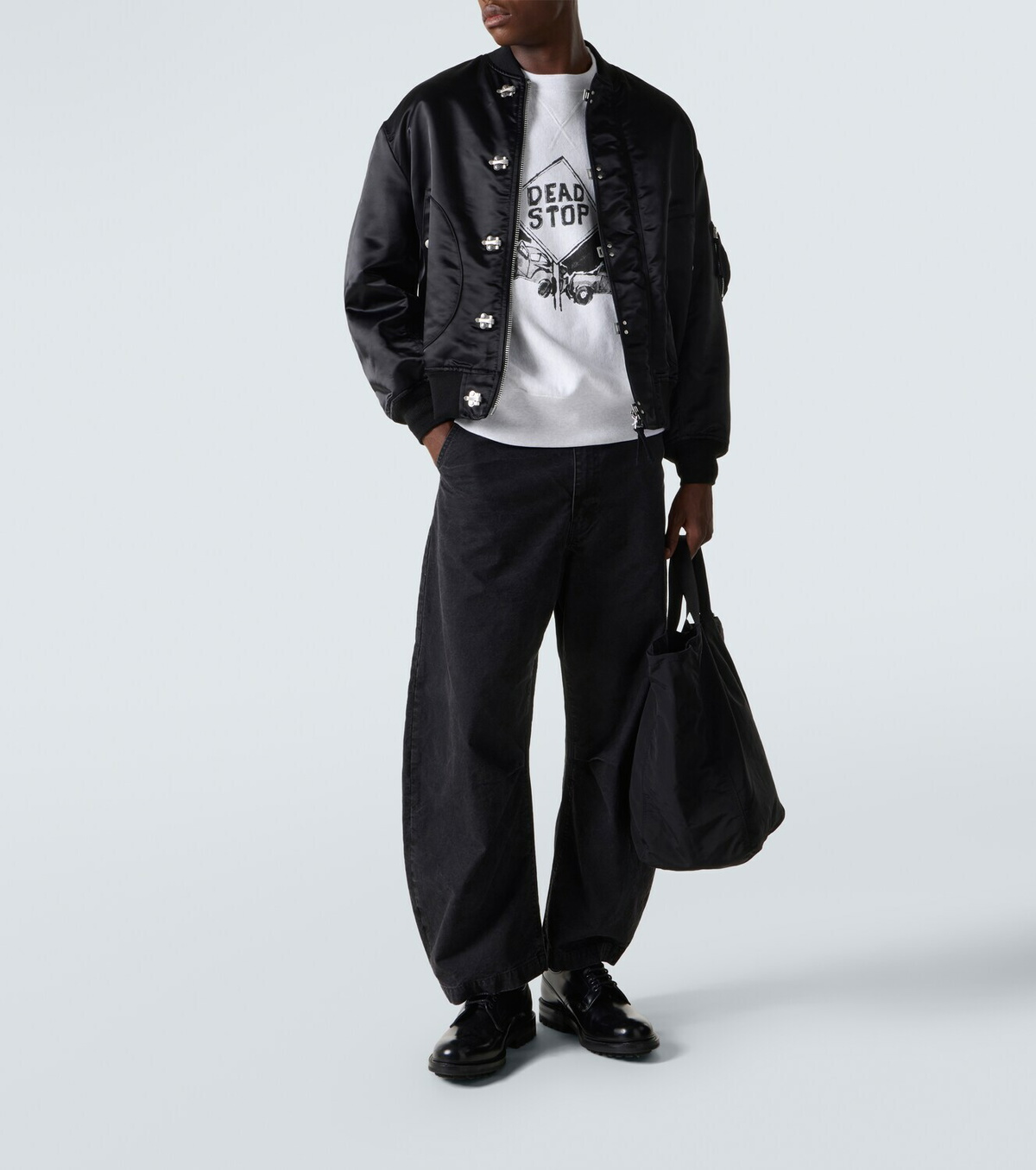 Comme des Garçons Homme Printed cotton jersey sweatshirt