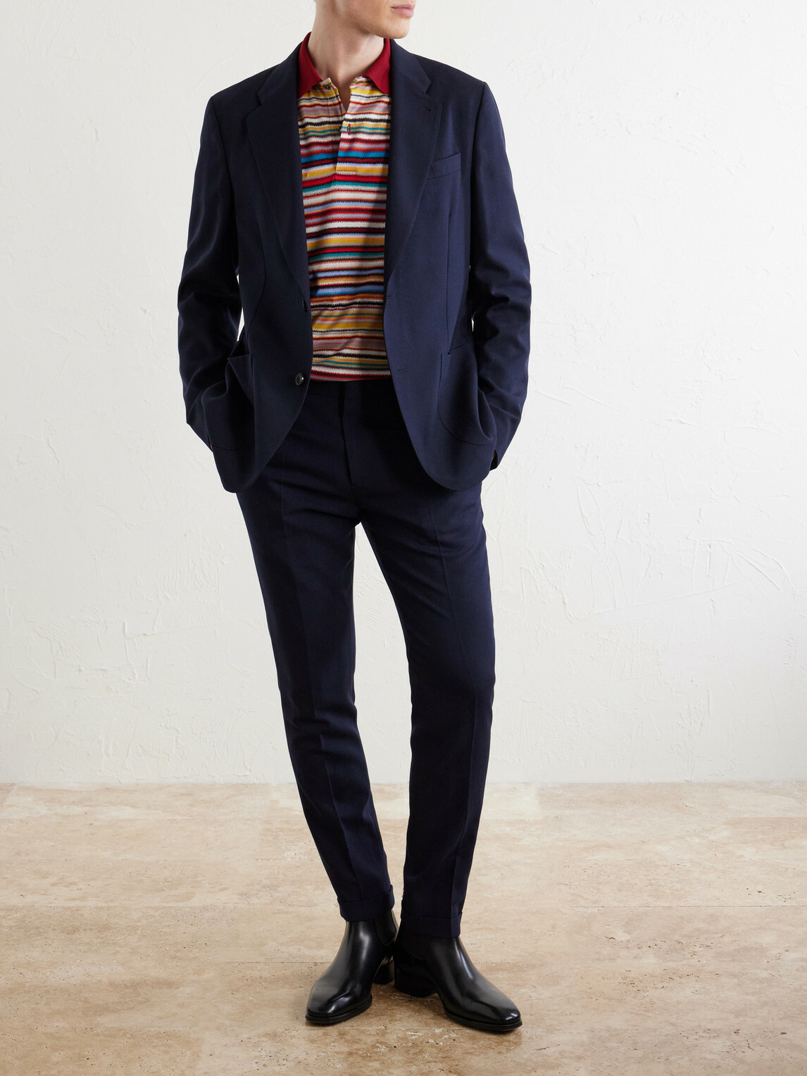 Paul Smith - Wool-Hopsack Suit Jacket - Blue