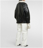 Dodo Bar Or Menash shearling-lined leather jacket