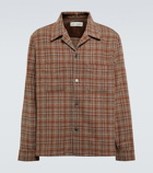 Our Legacy - Heusen checked wool shirt