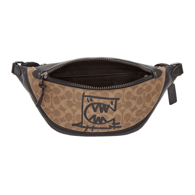 Rivington belt bag in signature canvas with rexy by guang yu sale