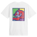 ICECREAM Men's Pop Art Running Dog T-Shirt in White