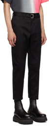 sacai Black Belted Trousers