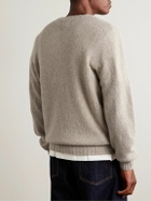 Howlin' - Birth of the Cool Brushed-Wool Sweater - Neutrals