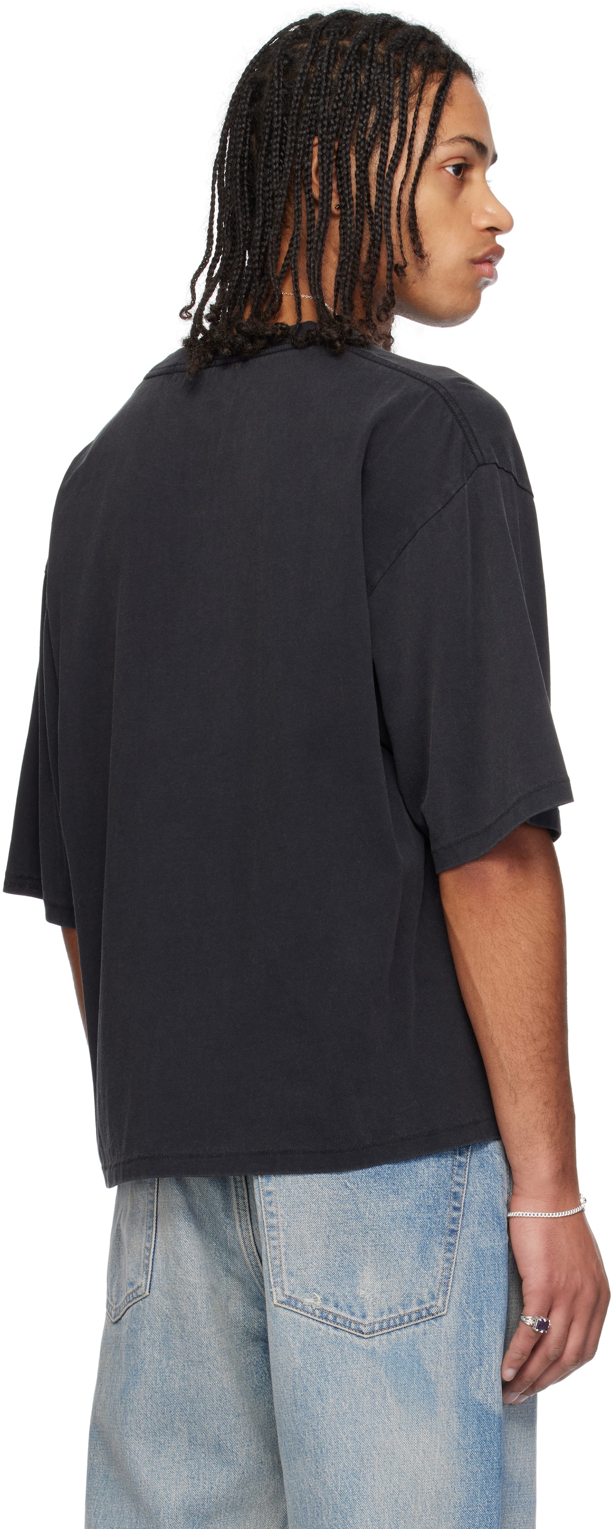Stolen Girlfriends Club Black 'Stolen' Varsity T-shirt