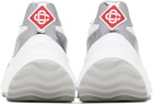 Casablanca White & Silver Atlantis Sneakers