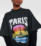 Balenciaga Paris Tropical cotton jersey T-shirt