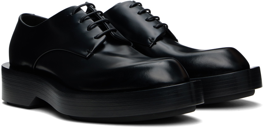 Jil Sander Black Lace-Up Derbys Jil Sander